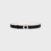 CELINE Fibbia a disco e cinturino reversibile 25 mm CELINE Fibbia a disco e cinturino reversibile 25 mm