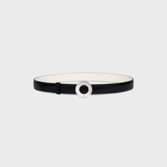 CELINE Fibbia a disco e cinturino reversibile 25 mm