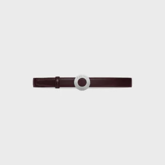 CELINE Fibbia a disco e cinturino reversibile 25 mm