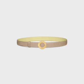 CELINE Fibbia a disco e cinturino reversibile 25 mm