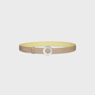 CELINE Fibbia a disco e cinturino reversibile 25 mm