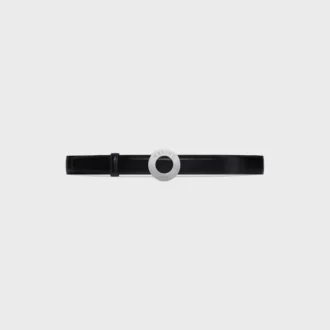CELINE Fibbia a disco e cinturino reversibile 25 mm
