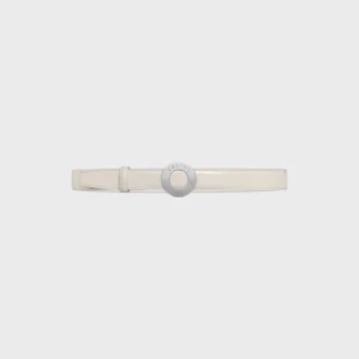 CELINE Fibbia a disco e cinturino reversibile 25 mm CELINE Fibbia a disco e cinturino reversibile 25 mm