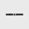 CELINE Fibbia a disco e cinturino reversibile 25 mm
