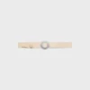 CELINE Fibbia a disco e cinturino reversibile 25 mm CELINE Fibbia a disco e cinturino reversibile 25 mm