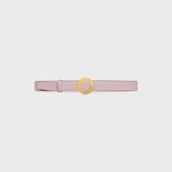 CELINE Fibbia a disco e cinturino reversibile 25 mm CELINE Fibbia a disco e cinturino reversibile 25 mm
