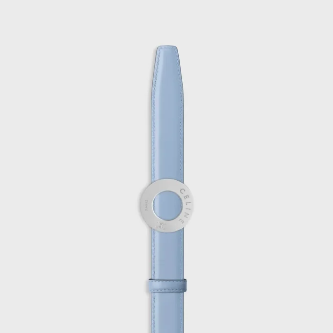 CELINE Fibbia a disco e cinturino reversibile 25 mm CELINE Fibbia a disco e cinturino reversibile 25 mm