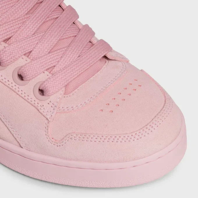 CELINE Huntington – Sneakers basse in pelle di vitello scamosciata e mesh CELINE Huntington – Sneakers basse in pelle di vitello scamosciata e mesh