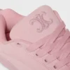 CELINE Huntington – Sneakers basse in pelle di vitello scamosciata e mesh CELINE Huntington – Sneakers basse in pelle di vitello scamosciata e mesh