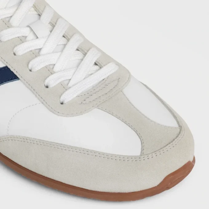 CELINE Jogger – Sneaker basse con lacci in pelle di vitello e pelle scamosciata CELINE Jogger – Sneaker basse con lacci in pelle di vitello e pelle scamosciata