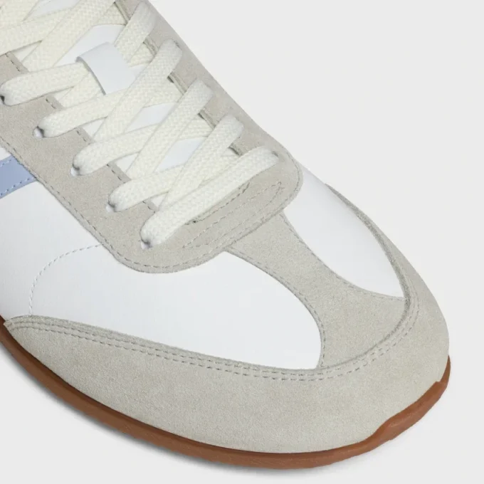 CELINE Jogger – Sneaker basse stringate in pelle di vitello e pelle scamosciata CELINE Jogger – Sneaker basse stringate in pelle di vitello e pelle scamosciata