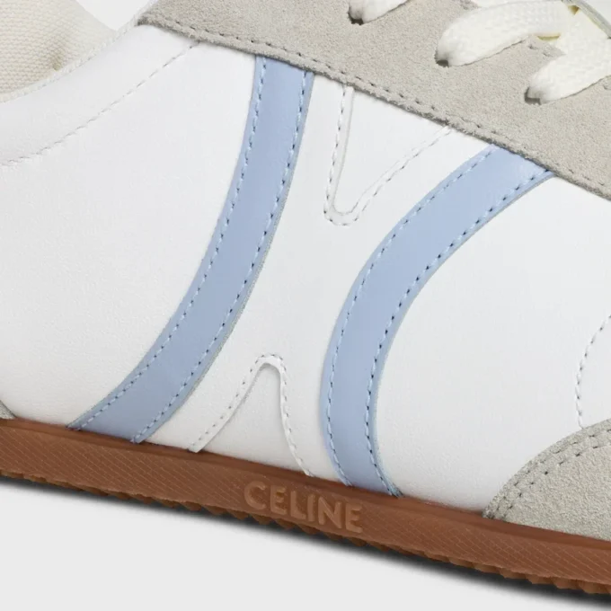 CELINE Jogger – Sneaker basse stringate in pelle di vitello e pelle scamosciata CELINE Jogger – Sneaker basse stringate in pelle di vitello e pelle scamosciata