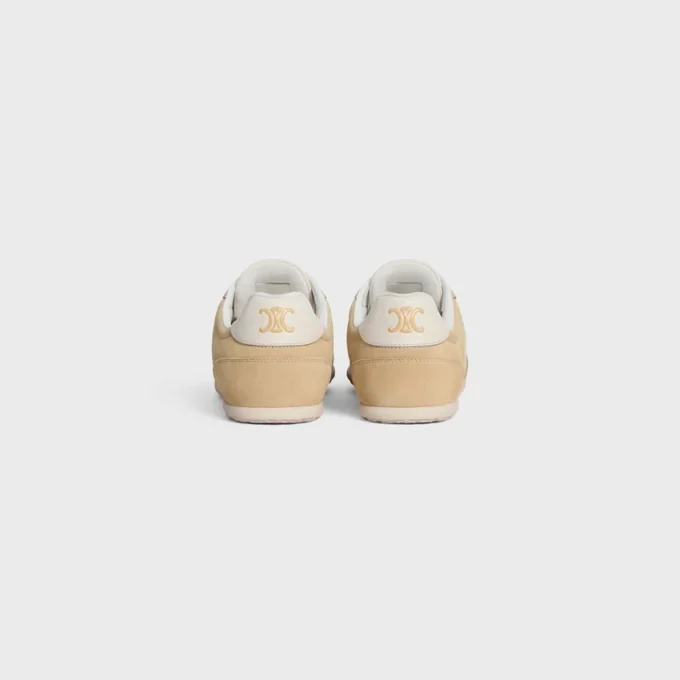 CELINE Jogger – Sneaker basse stringate in pelle di vitello scamosciata e pelle di vitello CELINE Jogger – Sneaker basse stringate in pelle di vitello scamosciata e pelle di vitello