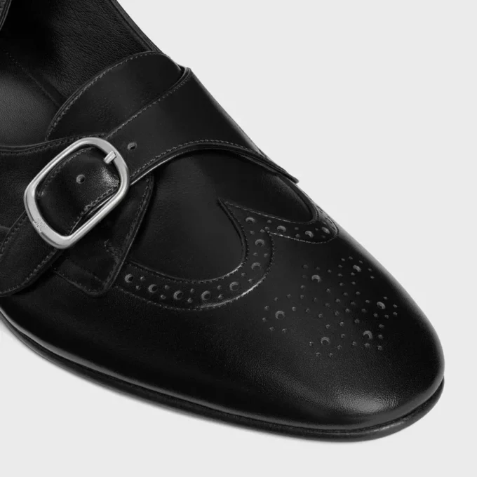 CELINE John Monk Strap in morbida pelle di vitello CELINE John Monk Strap in morbida pelle di vitello