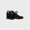 CELINE Lily Perforated Triomphe Babies in pelle di vitello verniciata CELINE Lily Perforated Triomphe Babies in pelle di vitello verniciata