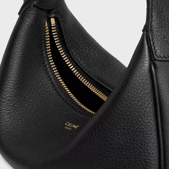 Celine Lulu Teen in pelle di vitello martellata Celine Lulu Teen in pelle di vitello martellata