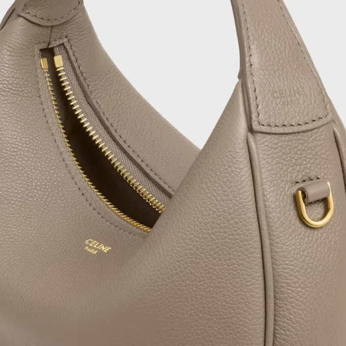Celine Lulu Teen in pelle di vitello martellata Celine Lulu Teen in pelle di vitello martellata