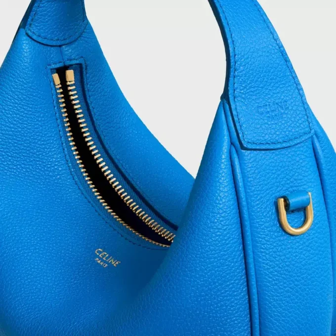 Celine Lulu Teen in pelle di vitello martellata Celine Lulu Teen in pelle di vitello martellata