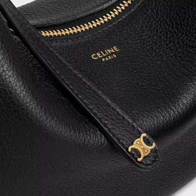 Celine Lulu Teen in pelle di vitello martellata Celine Lulu Teen in pelle di vitello martellata