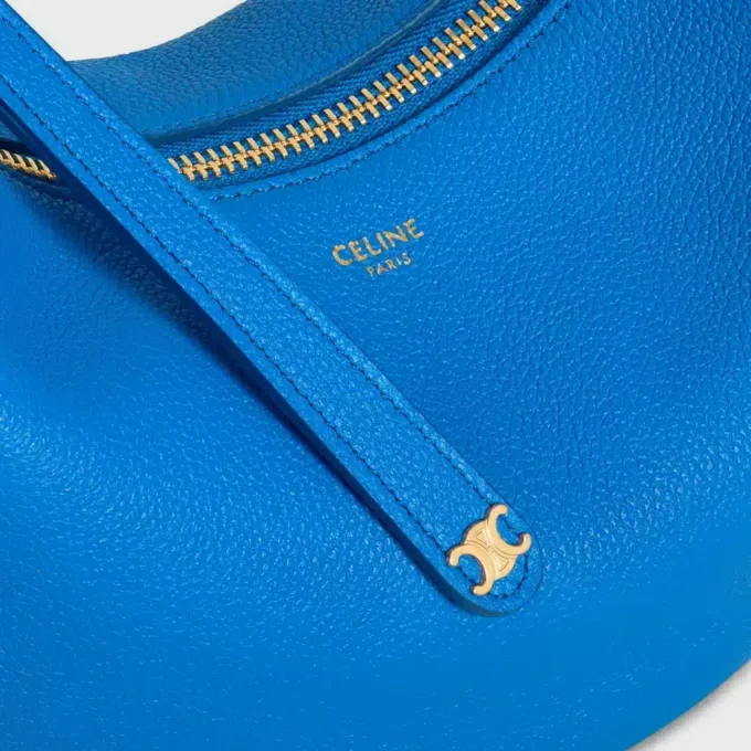Celine Lulu Teen in pelle di vitello martellata Celine Lulu Teen in pelle di vitello martellata
