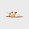 CELINE Lympia Triomphe Thong in pelle di vitello CELINE Lympia Triomphe Thong in pelle di vitello