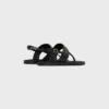 CELINE Lympia Triomphe Thong in pelle di vitello CELINE Lympia Triomphe Thong in pelle di vitello