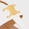 CELINE Lympia Triomphe Thong in pelle di vitello CELINE Lympia Triomphe Thong in pelle di vitello