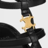 CELINE – Sandali con cinturini Clea Triomphe in pelle di vitello – Concia vegetale CELINE – Sandali con cinturini Clea Triomphe in pelle di vitello – Concia vegetale