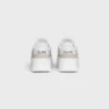 CELINE – Sneaker con blocco e motivo Triomphe in pelle di vitello CELINE – Sneaker con blocco e motivo Triomphe in pelle di vitello