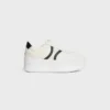 CELINE – Sneakers con Block, parte posteriore Triomphe e suola con zeppa in pelle di vitello CELINE – Sneakers con Block, parte posteriore Triomphe e suola con zeppa in pelle di vitello
