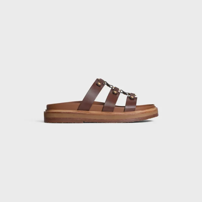 CELINE – Tippi Slide in pelle di vitello – Concia vegetale CELINE – Tippi Slide in pelle di vitello – Concia vegetale