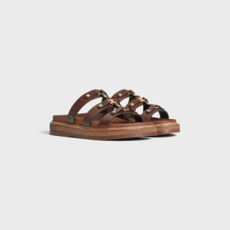 CELINE – Tippi Slide in pelle di vitello – Concia vegetale