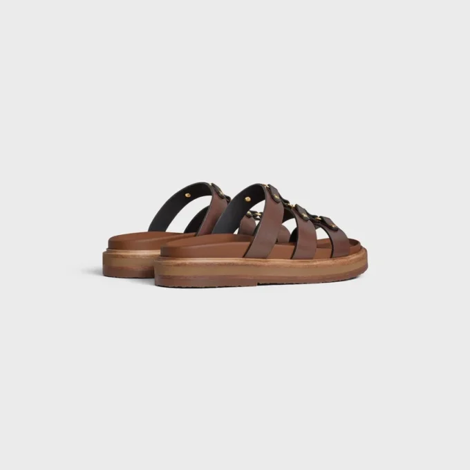 CELINE – Tippi Slide in pelle di vitello – Concia vegetale CELINE – Tippi Slide in pelle di vitello – Concia vegetale