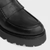CELINE Triomphe – Mocassino in pelle di vitello conciata al vegetale e pelle di vitello CELINE Triomphe – Mocassino in pelle di vitello conciata al vegetale e pelle di vitello