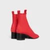 Cheri – Stivaletto con cerniera in pelle di agnello elasticizzata Cheri – Stivaletto con cerniera in pelle di agnello elasticizzata
