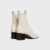 Cheri – Stivaletto con cerniera in pelle di agnello elasticizzata Cheri – Stivaletto con cerniera in pelle di agnello elasticizzata