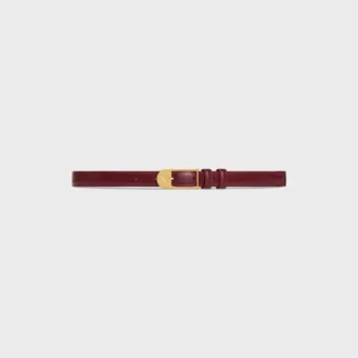 Cintura Bc-25 da 18 mm in pelle Taurillon