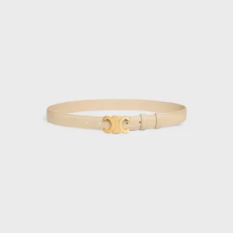 Cintura Triomphe 25 mm in pelle Taurillon