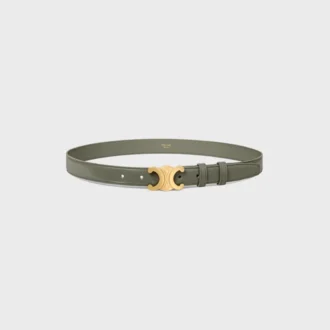 Cintura Triomphe 25 mm in pelle Taurillon