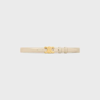 Cintura Triomphe 25 mm in pelle Taurillon