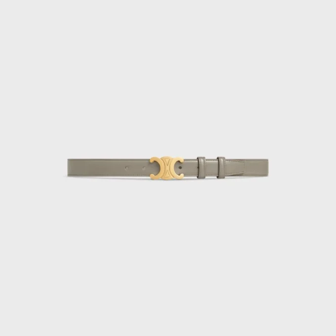 Cintura Triomphe 25 mm in pelle Taurillon Cintura Triomphe 25 mm in pelle Taurillon