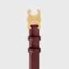 Cintura Triomphe 25 mm in pelle Taurillon Cintura Triomphe 25 mm in pelle Taurillon