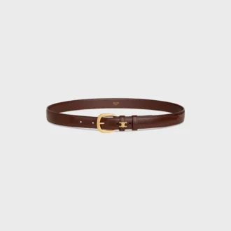 Cintura Vivienne 25 mm in pelle Taurillon