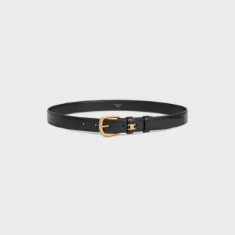 Cintura Vivienne 25 mm in pelle Taurillon