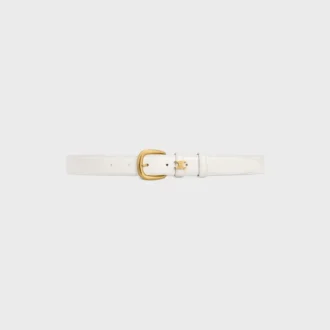 Cintura Vivienne 25 mm in pelle Taurillon