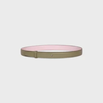 Cinturino reversibile da 25 mm in Taurillon