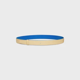 Cinturino reversibile da 25 mm in Taurillon