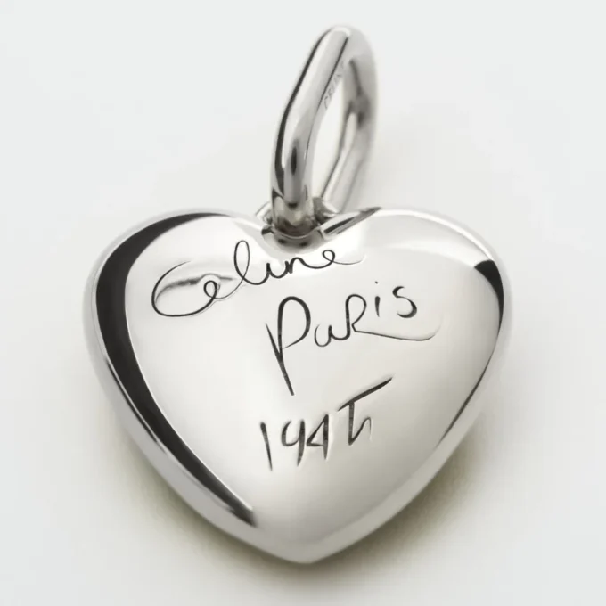 Ciondolo Cuore CELINE 1945 in Alluminio Ciondolo Cuore CELINE 1945 in Alluminio