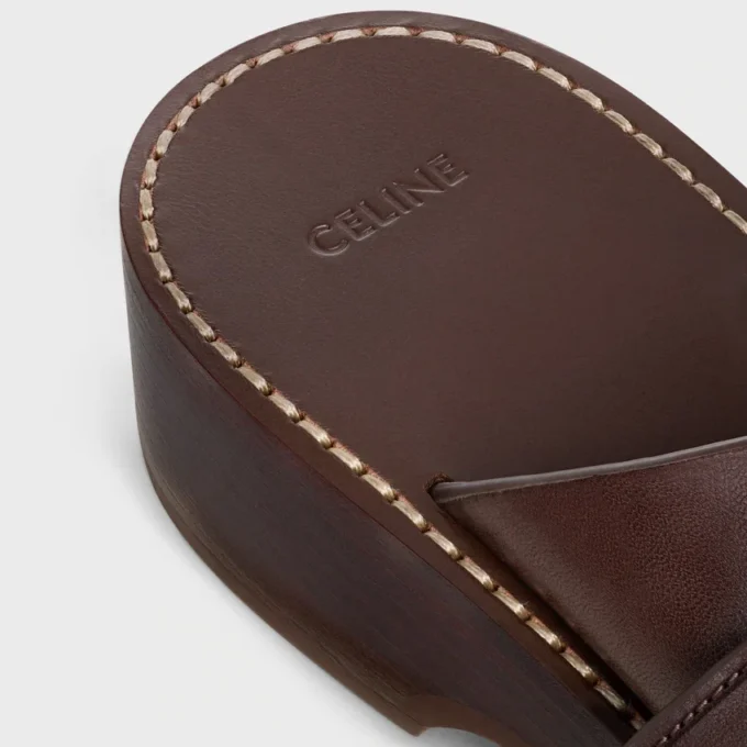 Cleo – Sandalo a doppio cinturino in pelle di vitello – Concia vegetale Cleo – Sandalo a doppio cinturino in pelle di vitello – Concia vegetale