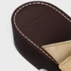 Cleo – Sandalo a doppio cinturino in pelle di vitello scamosciata Cleo – Sandalo a doppio cinturino in pelle di vitello scamosciata